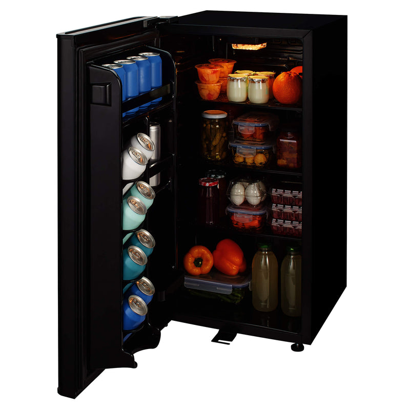 3.3 cu. ft. Matte Black Compact Refrigerator