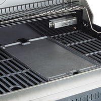 Grille et plaque de cuisson réversible en fonte Série Essence