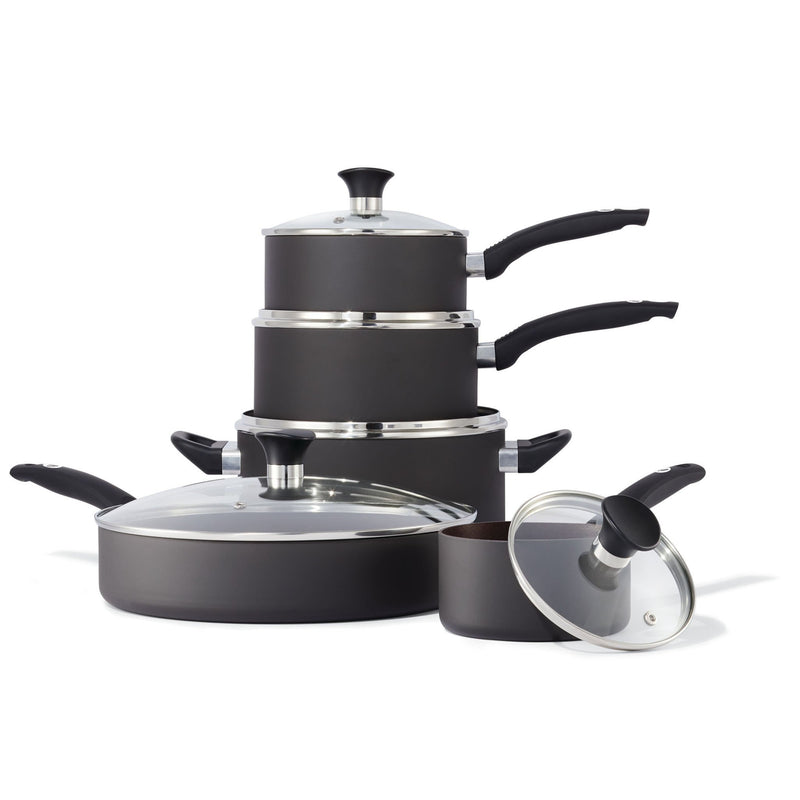 Batterie de cuisine antiadhésive, 10 pièces