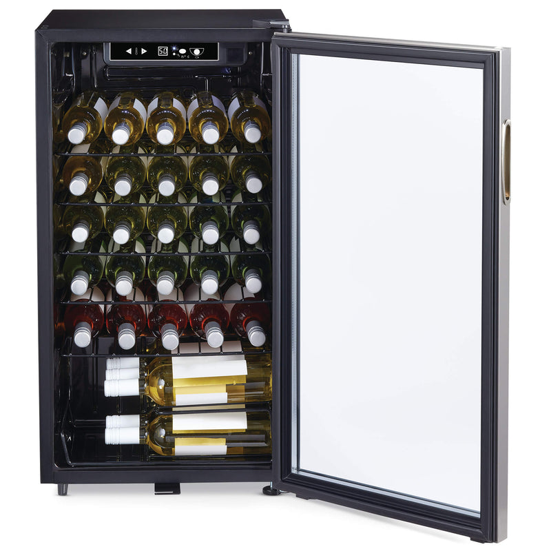 3.4 cu. ft. Stainless Steel Wine Cooler