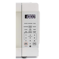 Four à micro-ondes blanc mat de 0,9 pi<sup>3<sup>
