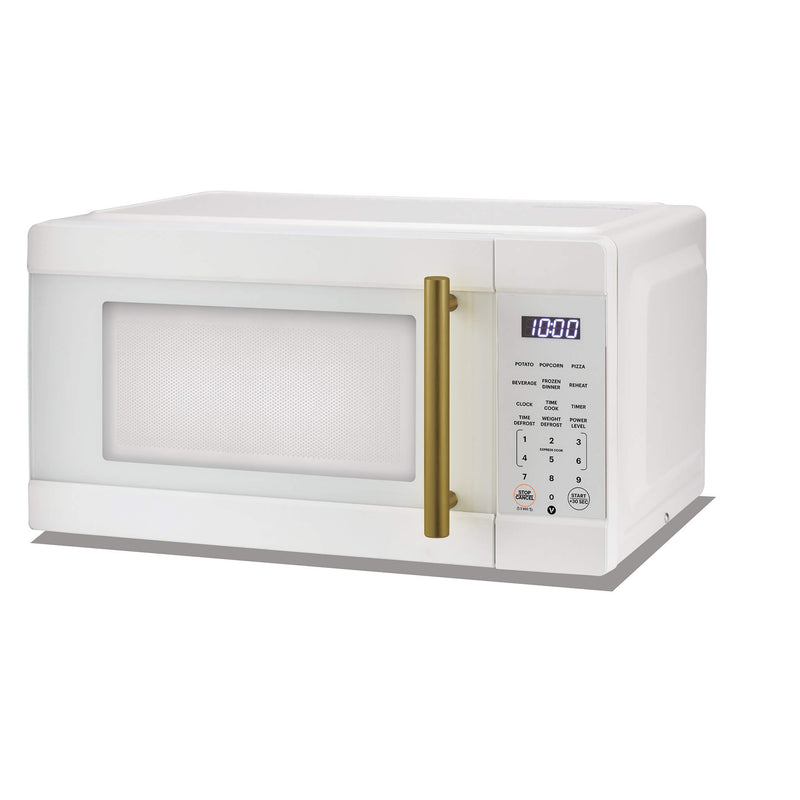 1.1-Cu. ft. Matte White Microwave Oven