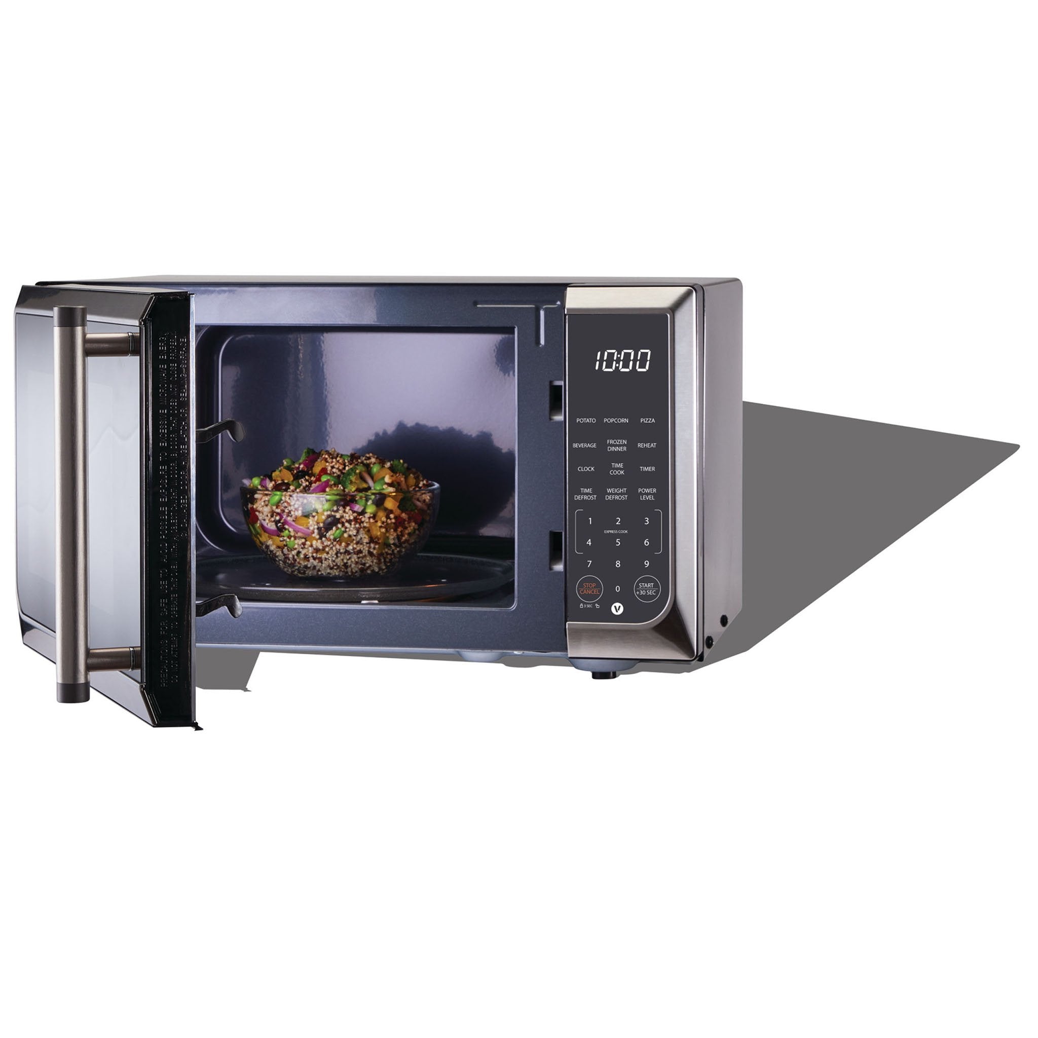 0.9-cu. ft. Stainless Steel Microwave Oven – Vida by PADERNO