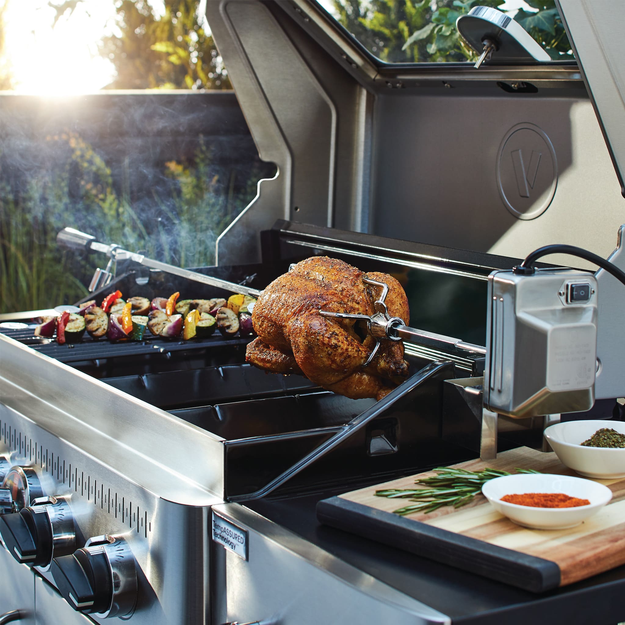 Charcoal Grill Coolabah Mini Rotisserie Spit Mini Spit Roaster