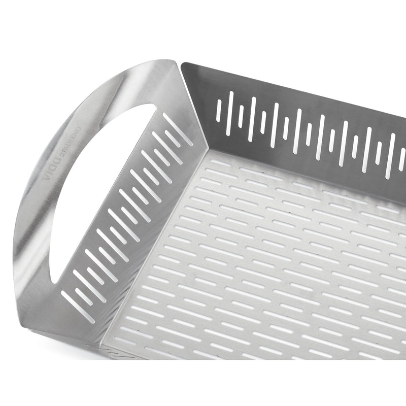 Stainless Steel Rectangular Grill Topper