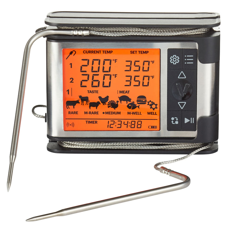Thermomètre sans fil à sonde numérique 