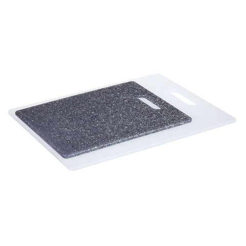 Faux Granite Reversible Cutting Boards, 2-Pack