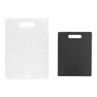 Planches à découper réversibles, imitation granite, paquet de 2