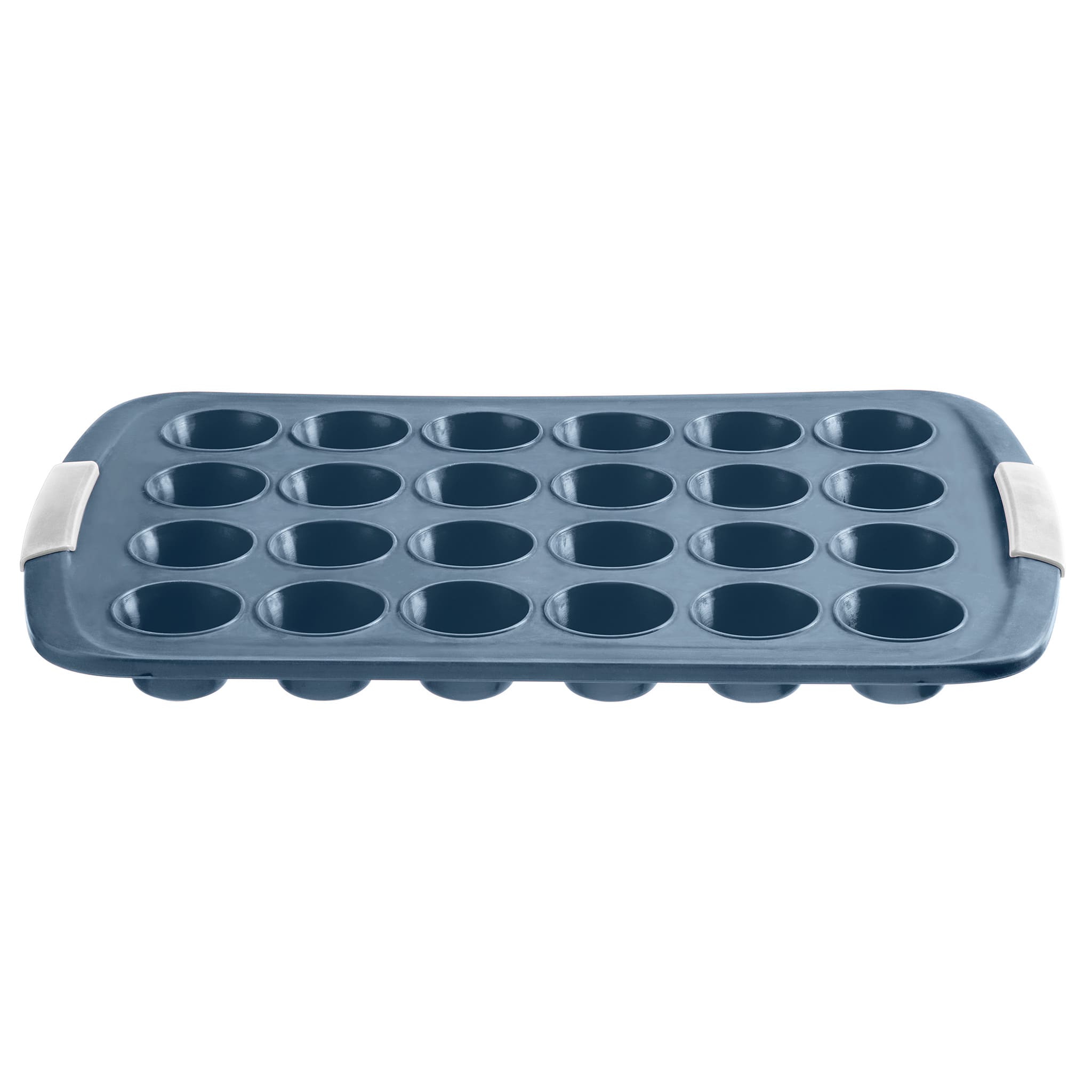 Silicone 24-Cup Mini Muffin Pan with Steel Frame – Vida by PADERNO