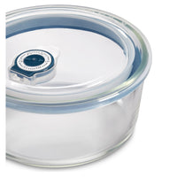 4-Cup Glass Food Storage Set