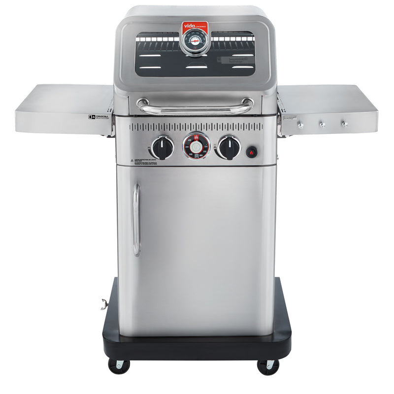 Essence Series 2-Burner Convertible Gas Barbecue